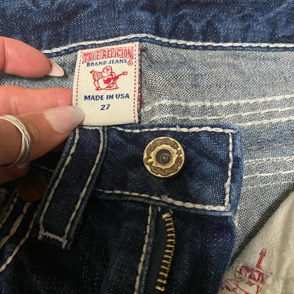 True religion flare jeans size 27 - Picture 4 of 10